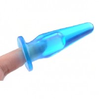Mini Plug with Finger Hole Blue